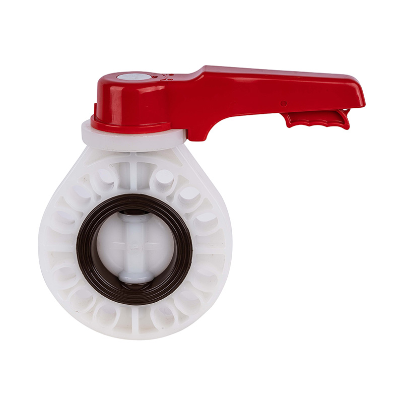 Comhla Féileacán Láimhseáil PVDF D71X-10F DN40-200 1-1/2'-8' Caighdeán ANSI
