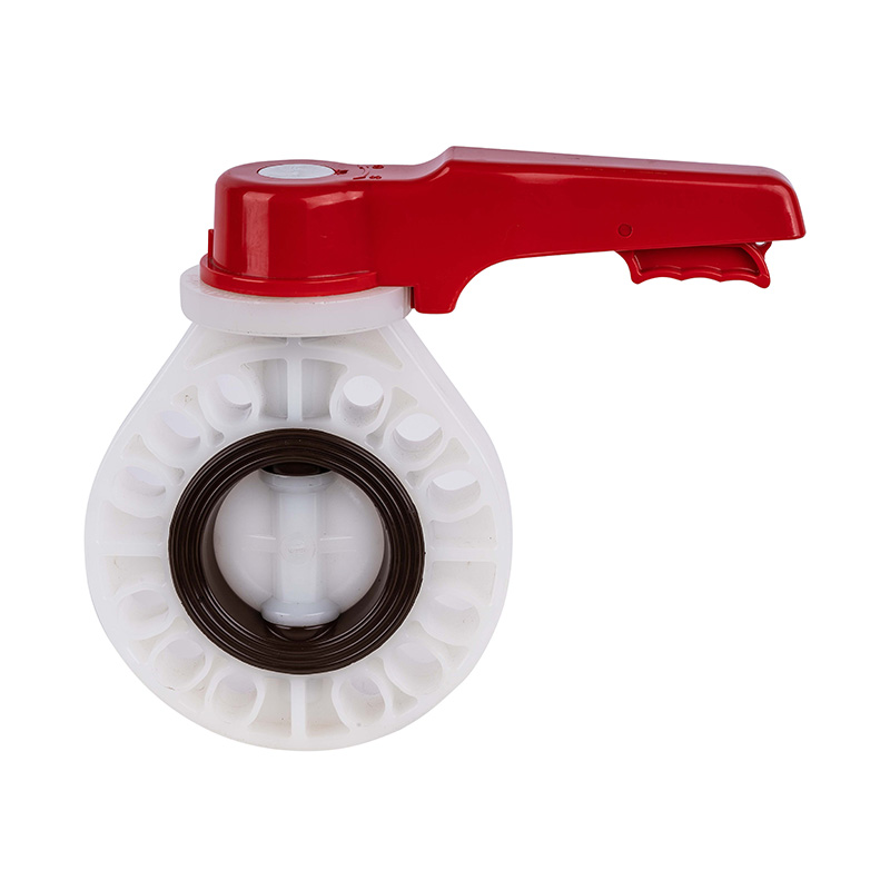 PVDF D71X-10F Cineál Roth Láimhe Comhla Féileacán DN15-200 15A-200A JIS Standard