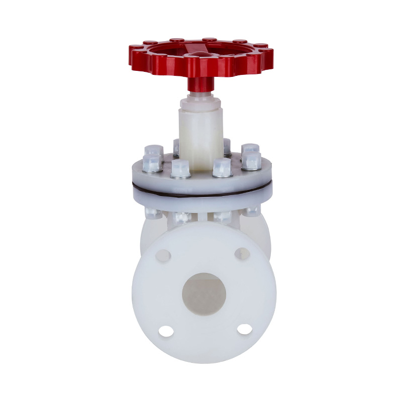 PVDF J41F-10F Cineál Flange Comhla Cruinneog DN15-150 1/2'-6' Caighdeán ANSI