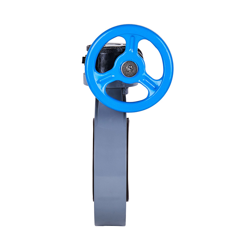 Comhla Féileacán Worm-Gear PVC-C D371X-10V DN40-1000 40A-1000A JIS Standard