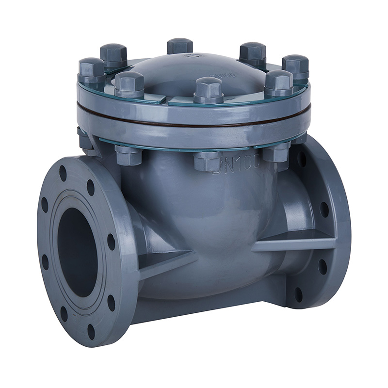 Comhla Seiceála Cineál Swing PVC-C H44F-10V DN15-300 GB Caighdeánach