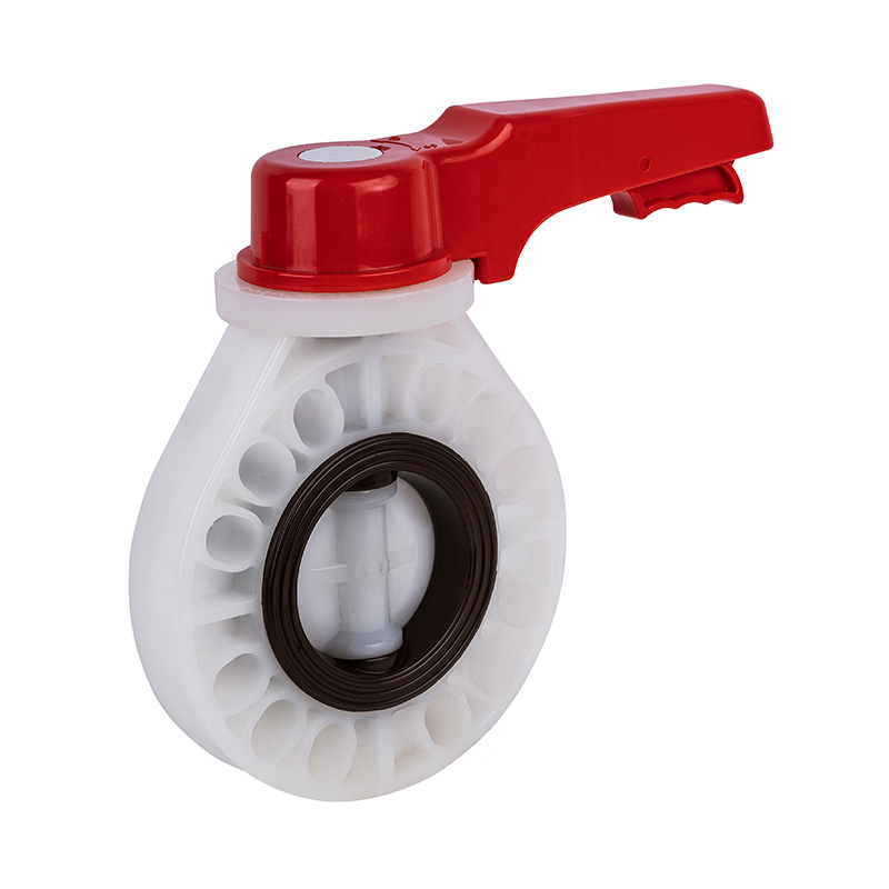 PVDF D71X-10F Cineál Roth Láimhe Comhla Féileacán DN15-200 15A-200A JIS Standard