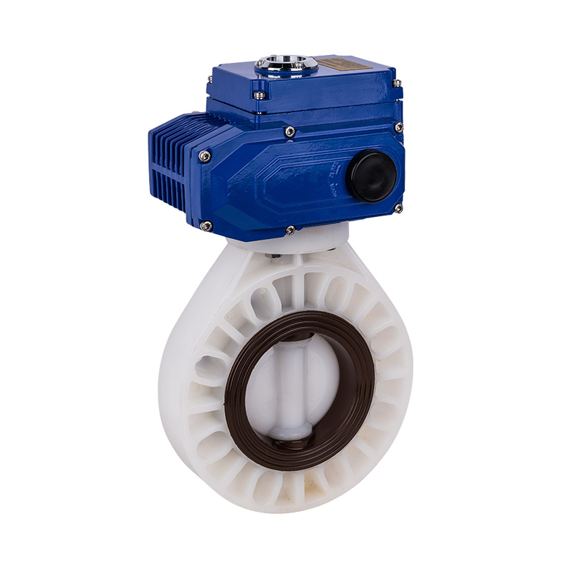 Comhla Féileacán Leictreach PVDF D971X-10F DN40-1000 40A-1000A JIS Standard