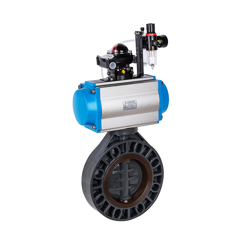 Comhla Féileacán Aeroibrithe PVC-U D671X-10V DN40-1000 40A-1000A JIS Standard