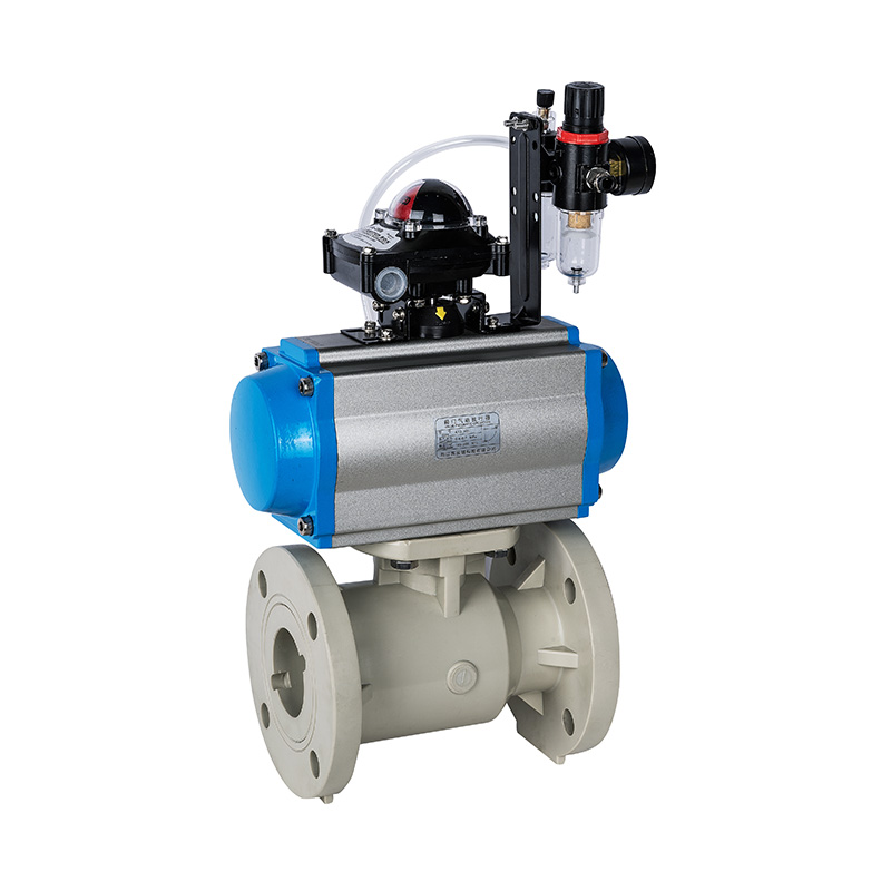 Comhla Liathróid Flange Aeroibrithe PPH Q641F-10S DN20-300 20A-300A JIS Standard