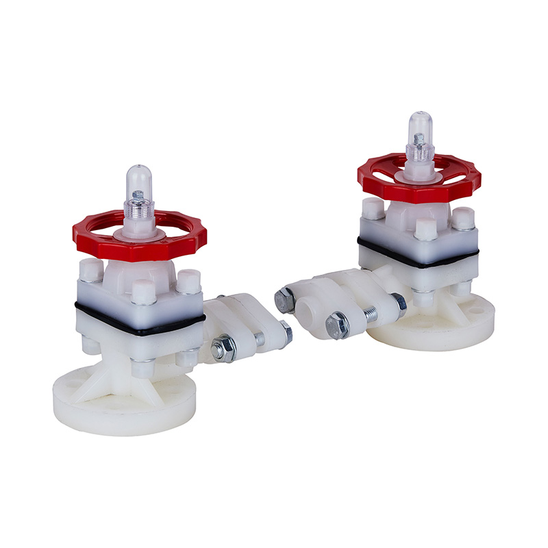 PVDF G41F-10F Táscaire Leibhéil DN15-50 1/2'-2' Caighdeán ANSI