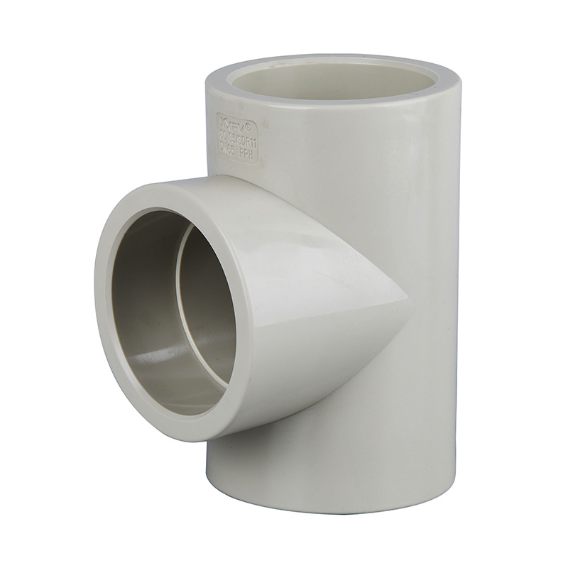 PPH Butt-Weld Tee DN15-400 GB sraith