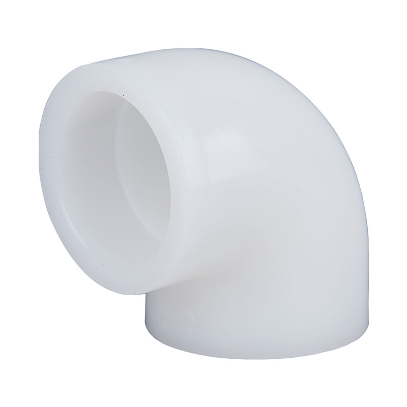 PVDF 90° Elbow DN15-100 GB caighdeánach