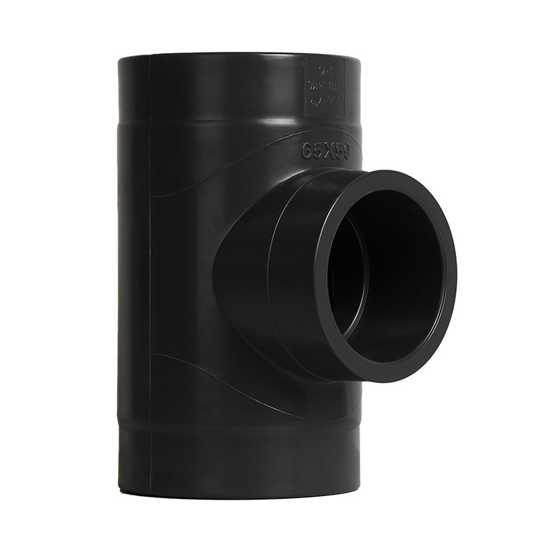PVC-U Laghdú Tee DN15*20-600*500 1/2*3/4'-24*20' Caighdeán ANSI