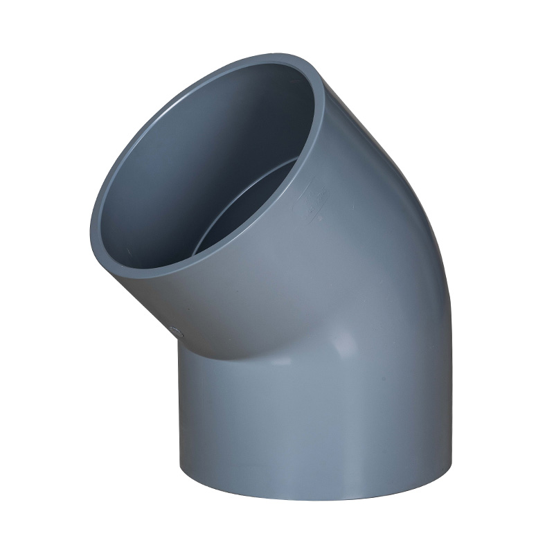 PVC-C 45° Elbow DN15-600 1/2'-24' Caighdeán ANSI
