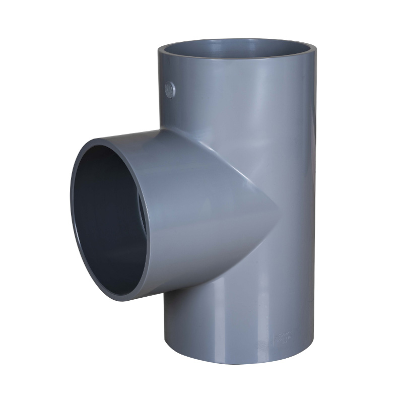 PVC-C Tee DN15-600 1/2'-24' Caighdeán ANSI